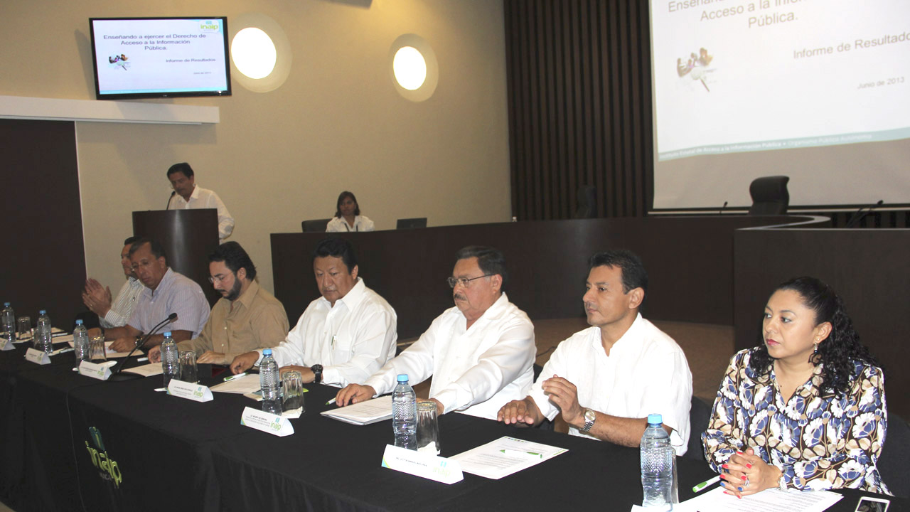 Autoridades del presidium