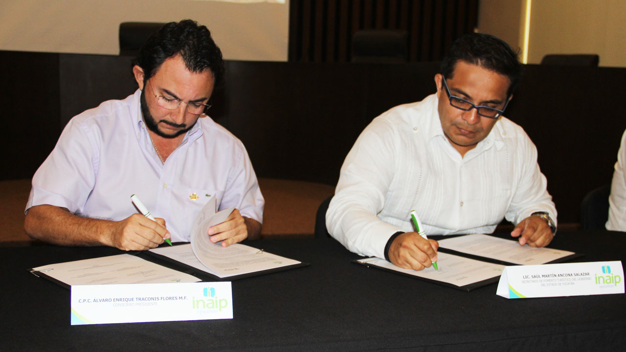 Aspectos Generales de la Firma de Convenio entre el IANIP y la SEFOTUR