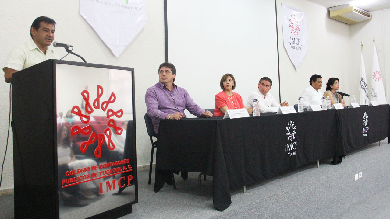 Firma de Convenio de Colaboración entre el INAIP y Colegio de Contadores Públicos del Estado de Yucatán