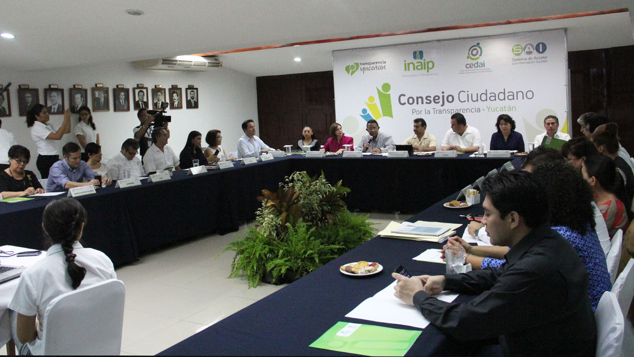 Aspectos generales de la Sexta Reunión del Consejo Ciudadano del INAIP