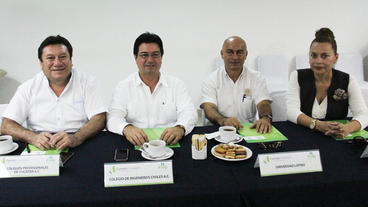 Aspectos generales de la Sexta Reunión del Consejo Ciudadano del INAIP