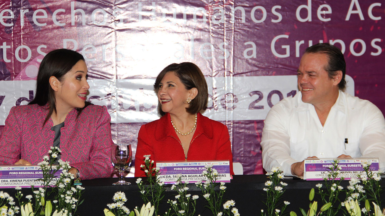 “Es tiempo de emprender acciones, pero sobre todo, de tomar decisiones en los que la voluntad política se convierta en un rasgo principal para concretar acuerdos en beneficio de la protección de los datos personales”, Ximena Puente de la Mora.