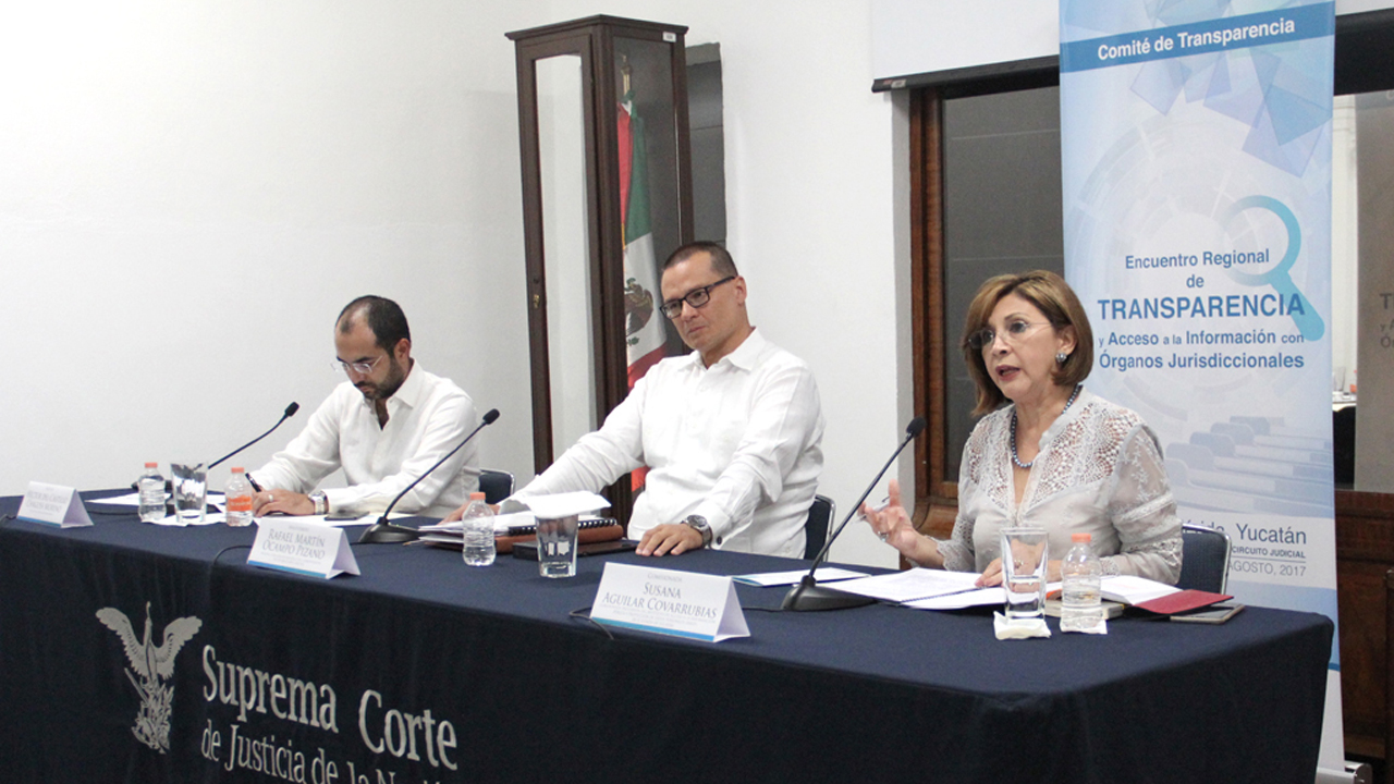 Mesa "La generación de versiones públicas como herramienta para acceder a la información y proteger los datos personales"