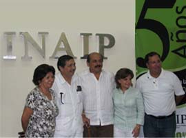 INAIP Firma con Poder Legislativo Convenio de Transparencia