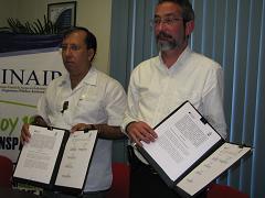 Fortalecerán Lazos de Cooperación INAIP e INFODF