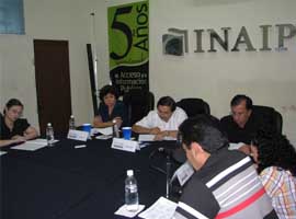 INAIP capacitará a unidades municipales de transparencia.