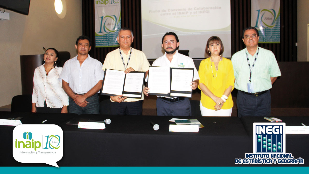 INAIP- INEGI Promoverán el Uso de la información Pública