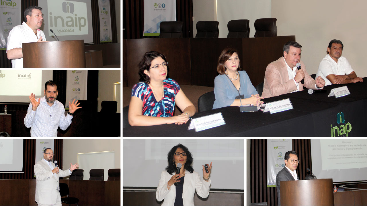 Suman esfuerzos de capacitación INAIP e INAI en Yucatán 