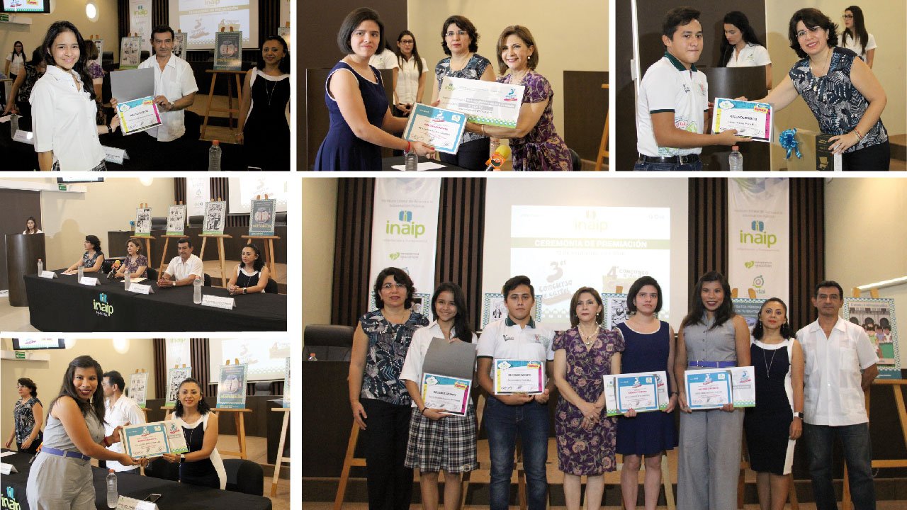 Premia el Inaip a los ganadores de los concursos 2016