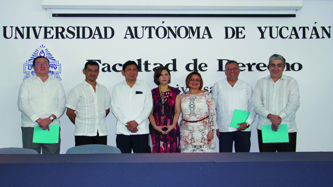 Firman convenio Inaip y Facultad de Derecho de la UADY