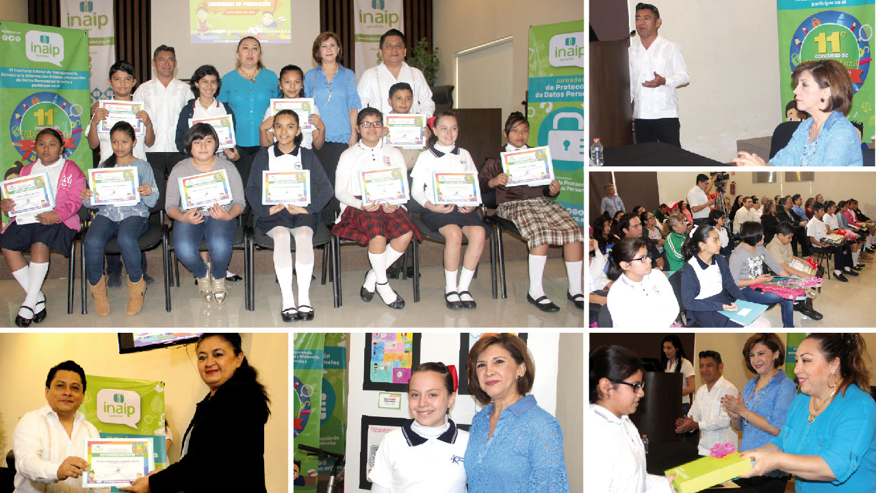 Reconocen a los ganadores del 11 Concurso de dibujo infantil