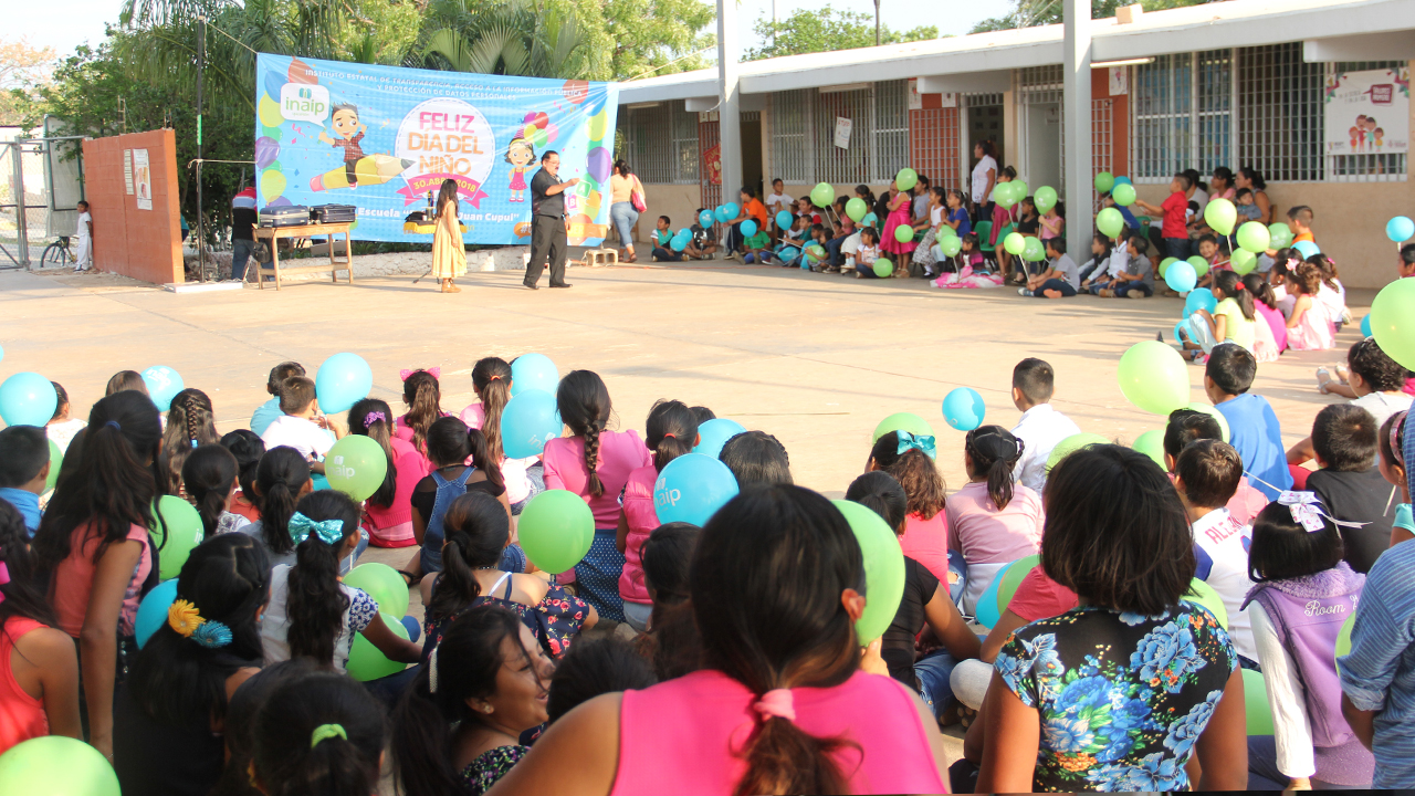 Celebra el Inaip Yucatán el Día del niño 