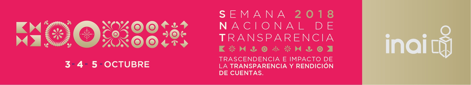 Invitan a la Semana Nacional de Transparencia 2018