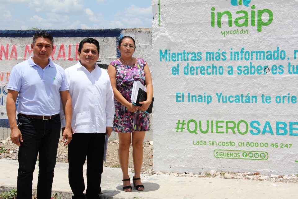 Arranca en Tecoh la estrategia Murales por la transparencia 2019