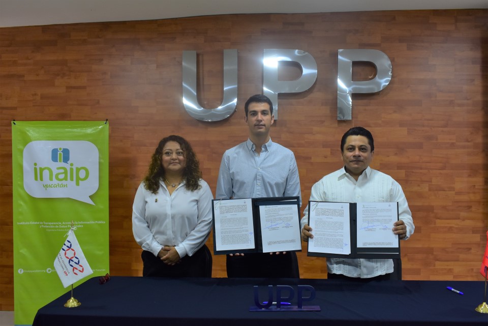Acuerdan colaborar el Inaip Yucatán y la Universidad Privada de la Península