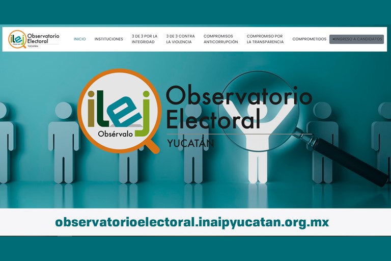 Hacen un llamado a la ciudadanía a informarse a través del Observatorio Electoral Ilej.