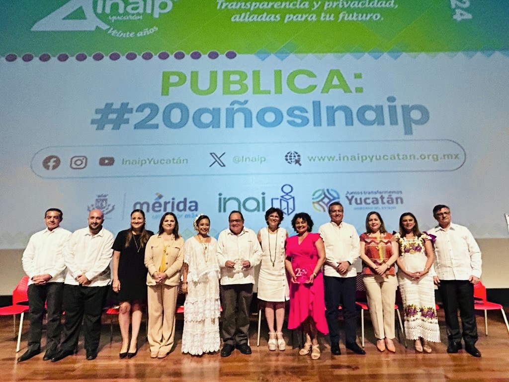 Reconocen 20 años de la creación del Inaip Yucatán.