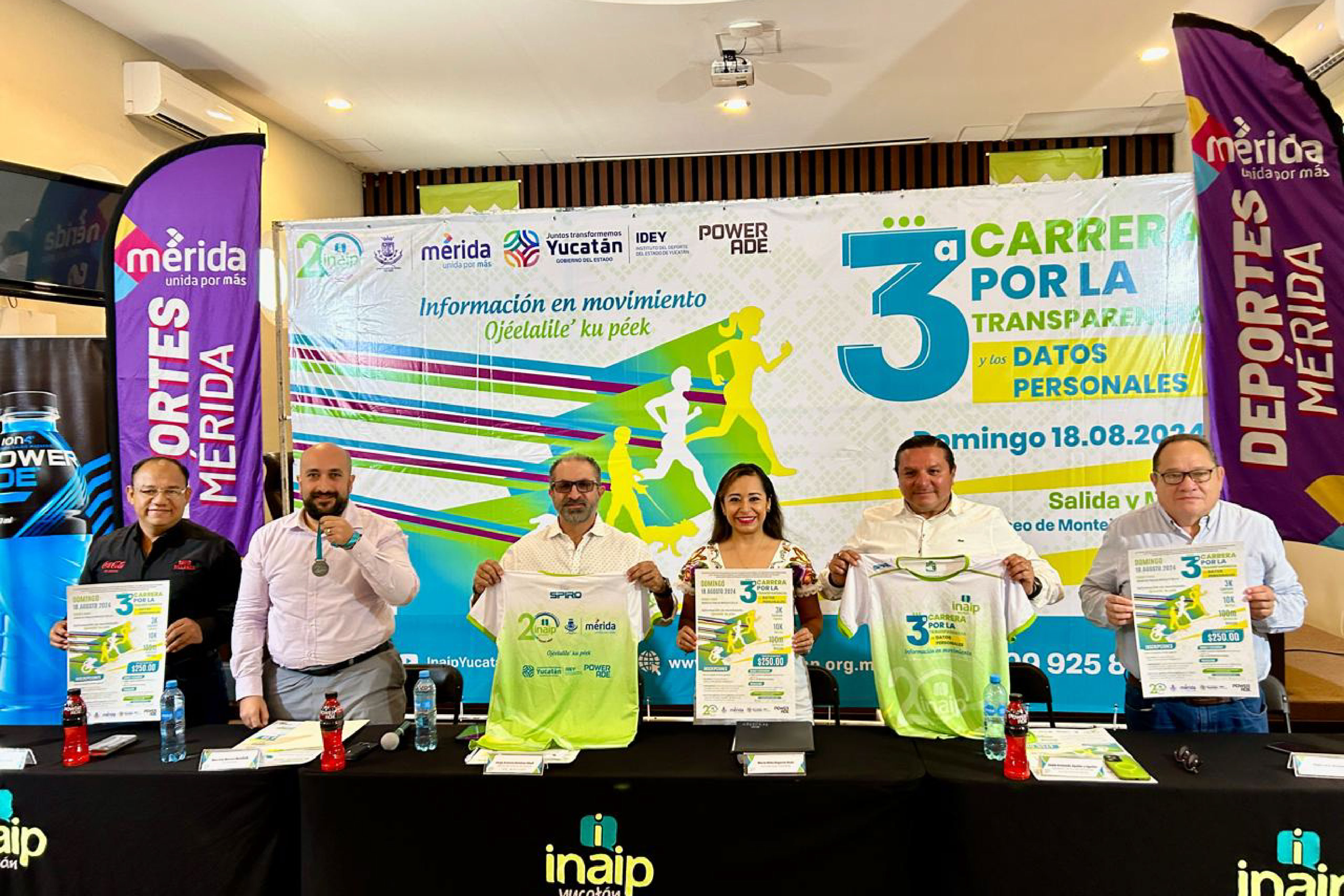 Convocan a la Tercera Carrera por la Transparencia y los Datos Personales.